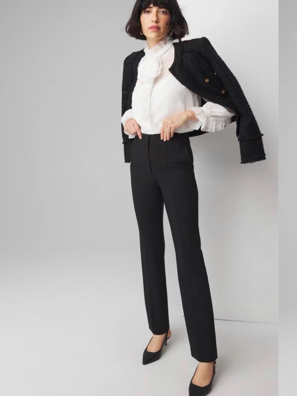 white house black market jolie hr straight LDW